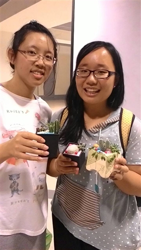 住宿學院生態環境主題活動－自己的盆栽自己種