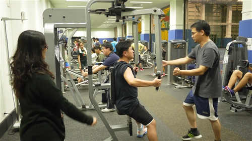住宿學院休閒樂活主題活動:健美蘭陽,神采飛揚GYM