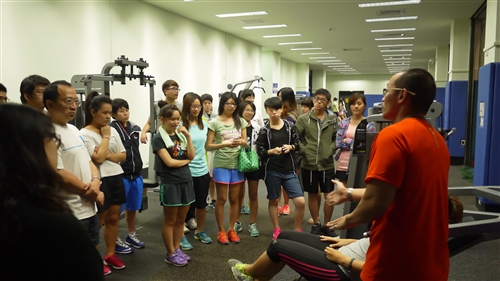 住宿學院休閒樂活主題活動:健美蘭陽,神采飛揚GYM