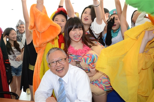 蘭陽校園住宿學院多元文化玩萬聖變裝秀