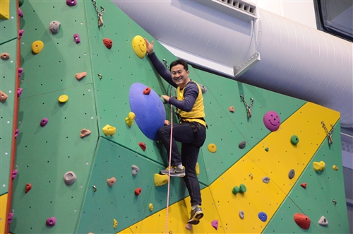 蘭陽校園11/19及11/25住宿學院主題活動「休閒樂活_挑戰極限，攀向高峰」