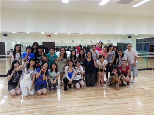 蘭陽校園住宿學院有氧瑜珈講座