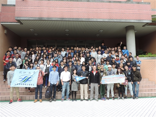 水資源及環境工程學系企業導師參訪-淡水河防洪工程及員山子分洪工程