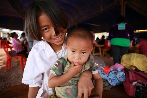 本校海外服務學習團遠至泰北苗疆服務。