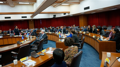 本校舉辦跨國遠距「第三屆亞洲研究所數位學習碩士在職專班」開學典禮。