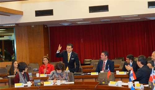 本校舉辦跨國遠距「第三屆亞洲研究所數位學習碩士在職專班」開學典禮。