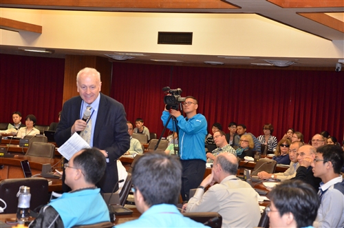 諾貝爾化學獎得主R.A Marcus、李遠哲教授蒞校參加QSCP-XIX研討會並作專題演講。