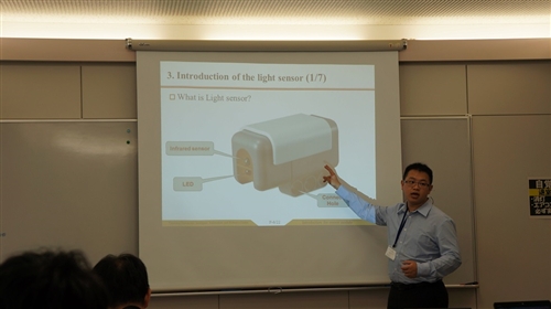 本校與日本東北大學及仙台高專合辦機器人暑期營。