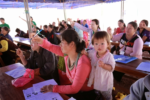 本校海外服務學習團遠至泰北苗疆服務。