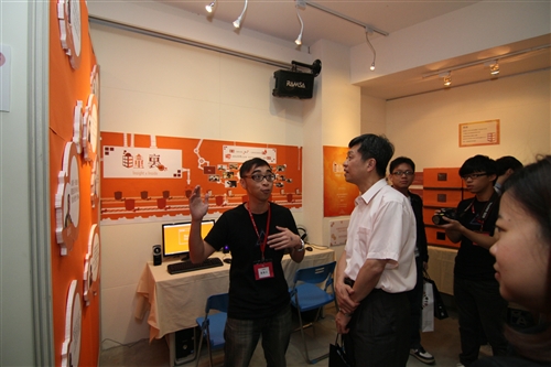 資傳系舉行第13屆畢業成果展「在乎」。