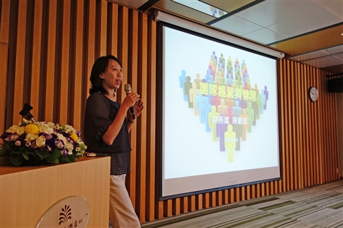 人力資源處舉辦「103學年度新任系所主管研習會」。