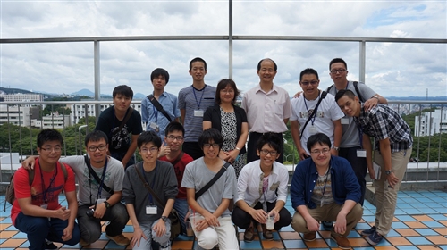 本校與日本東北大學及仙台高專合辦機器人暑期營。