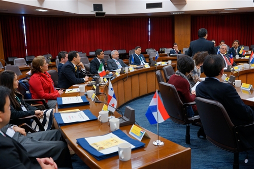 本校舉辦跨國遠距「第三屆亞洲研究所數位學習碩士在職專班」開學典禮。