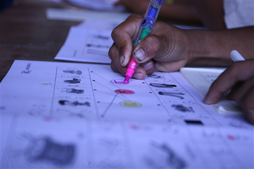 本校柬埔寨服務學習團第8次到柬埔寨哄吥省服務。