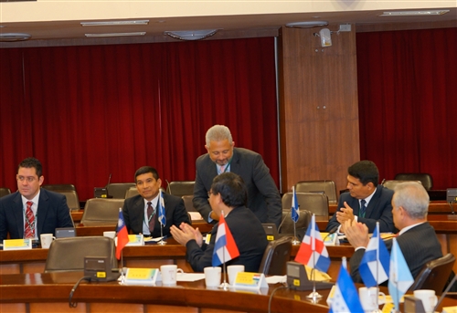 本校舉辦跨國遠距「第三屆亞洲研究所數位學習碩士在職專班」開學典禮。