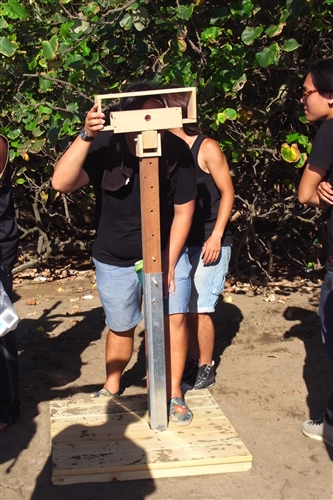 建築學系暑期構築課程，至北淡水興仁溪流域進行社區營造。