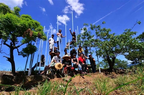 建築學系暑期構築課程，至北淡水興仁溪流域進行社區營造。