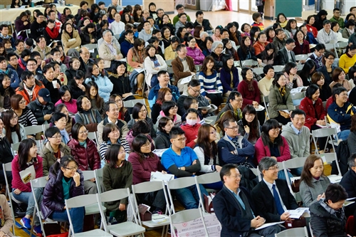 本校舉辦102學年度全面品質管理研習會：「凝聚組織向心力，激發創新品質服務」。