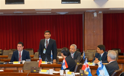 本校舉辦跨國遠距「第三屆亞洲研究所數位學習碩士在職專班」開學典禮。