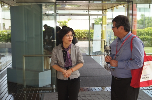 本校與陳水來文教基金會共同舉辦「2014淡江大學校友校長教育高峰會」。