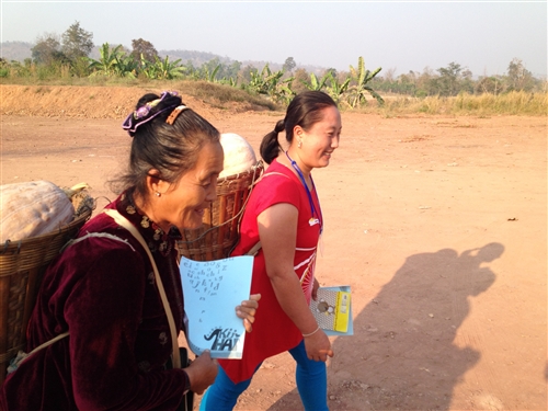 本校海外服務學習團遠至泰北苗疆服務。