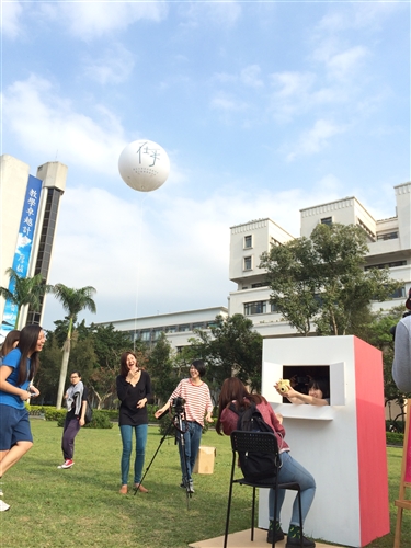 資傳系舉行第13屆畢業成果展「在乎」。