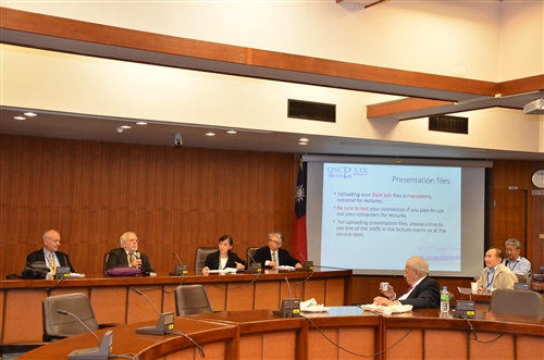 諾貝爾化學獎得主R.A Marcus、李遠哲教授蒞校參加QSCP-XIX研討會並作專題演講。