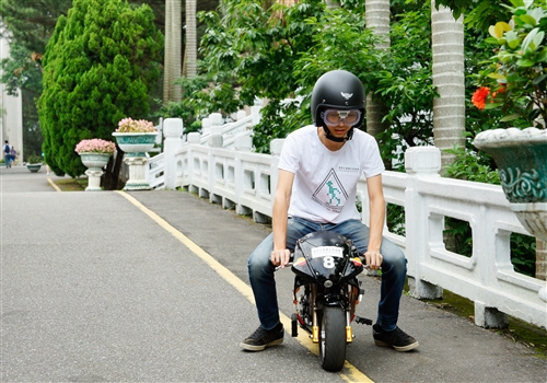 「喝酒不騎車、指定駕駛」校園推廣活動。