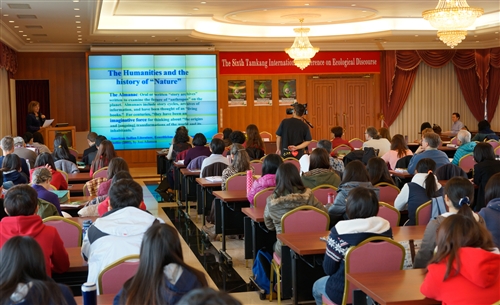 英文系舉辦第六屆國際生態論述會議。