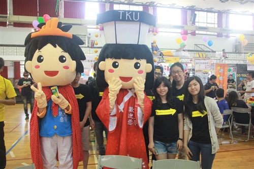 「2014淡江大學學系博覽會－淡江書卷節」熱鬧登場。