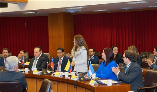 本校舉辦跨國遠距「第三屆亞洲研究所數位學習碩士在職專班」開學典禮。