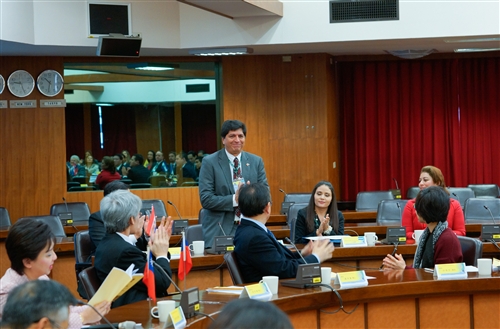 本校舉辦跨國遠距「第三屆亞洲研究所數位學習碩士在職專班」開學典禮。