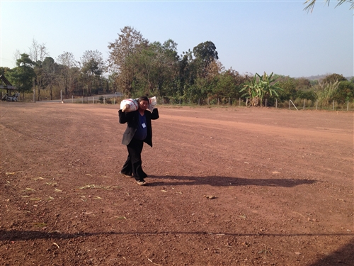 本校海外服務學習團遠至泰北苗疆服務。