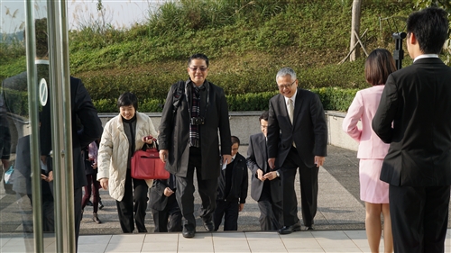 香港荃灣區中學校長會高等院校交流團訪問蘭陽校園。