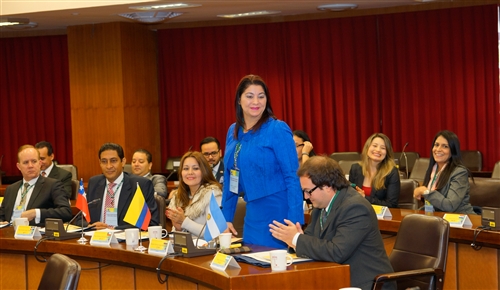 本校舉辦跨國遠距「第三屆亞洲研究所數位學習碩士在職專班」開學典禮。