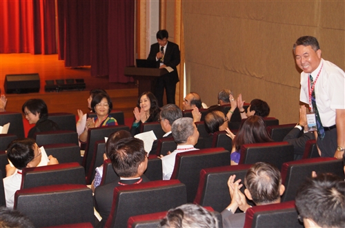 本校與陳水來文教基金會共同舉辦「2014淡江大學校友校長教育高峰會」。