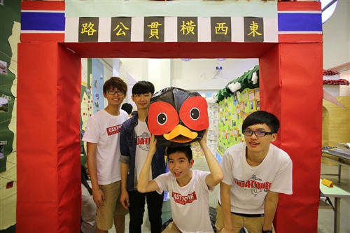 學務處舉辦「食尚玩家，新嚐台灣」聯合文化週活動。