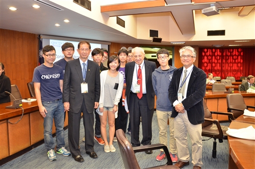 諾貝爾化學獎得主R.A Marcus、李遠哲教授蒞校參加QSCP-XIX研討會並作專題演講。