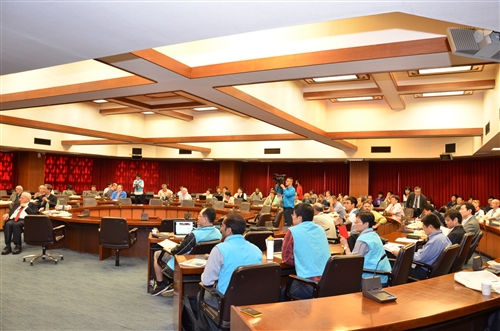 諾貝爾化學獎得主R.A Marcus、李遠哲教授蒞校參加QSCP-XIX研討會並作專題演講。