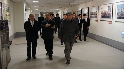 鞍山師範學院校長來訪