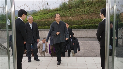 鞍山師範學院校長來訪