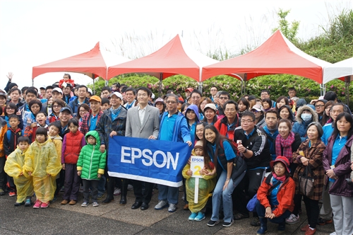 在蘭陽校園看見環境未來－台灣愛普生公司歡喜來種樹