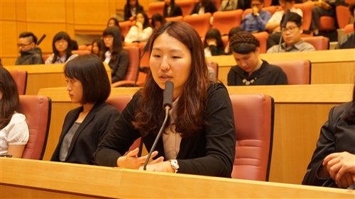 大四學生與校長有約座談會