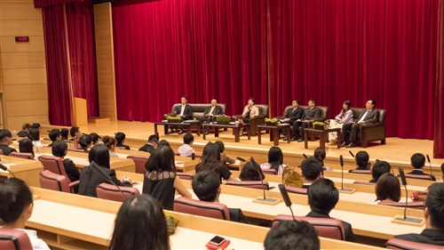 大四學生與校長有約座談會