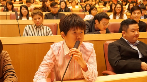 大四學生與校長有約座談會