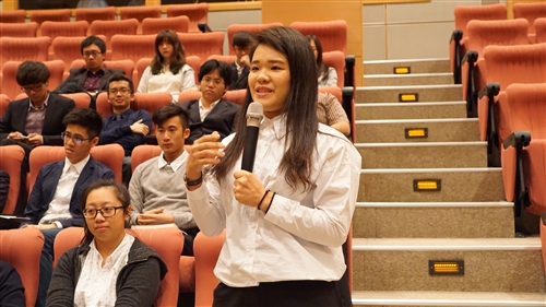 大四學生與校長有約座談會