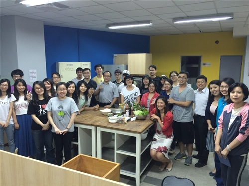 住宿學院【生態環境】主題活動-「大家來做有機沙拉」