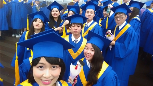 蘭陽校園第7屆畢業典禮－淡江世界村萬里鷹飛颺