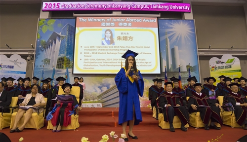 蘭陽校園第7屆畢業典禮－淡江世界村萬里鷹飛颺