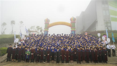 蘭陽校園第7屆畢業典禮－淡江世界村萬里鷹飛颺